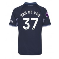 Tottenham Hotspur Micky van de Ven #37 Bortedrakt 2023-24 Kortermet